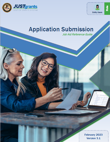 Application Submission Job Aid Reference Guide