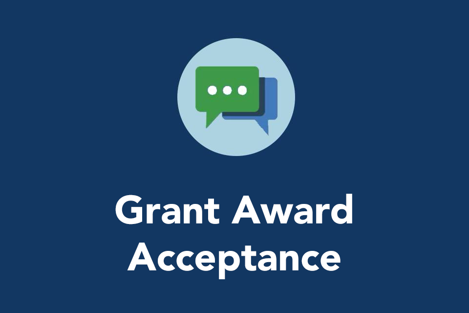 Training: Grant Award Acceptance